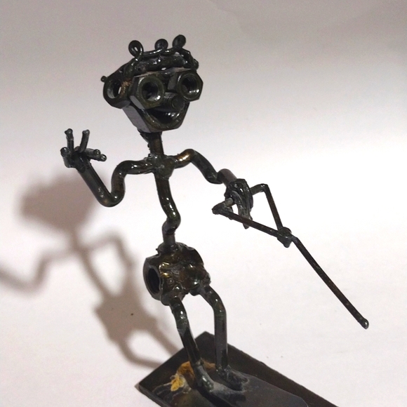 Metal Art Water Skier - Picture 2 of 6